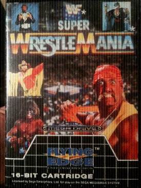 WWF Super Wrestlemania - Sega Megadrive (Flying Edge - 2) video game collectible [Barcode 07480102] - Main Image 1