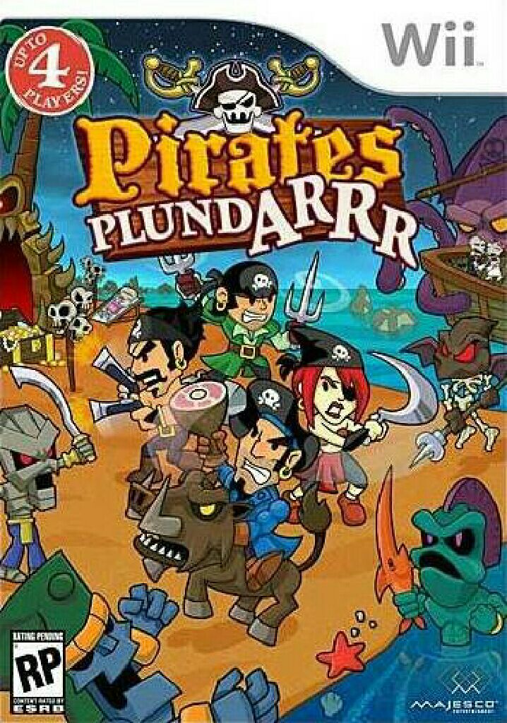 Pirates PlundARRR - Nintendo Wii video game collectible - Main Image 1