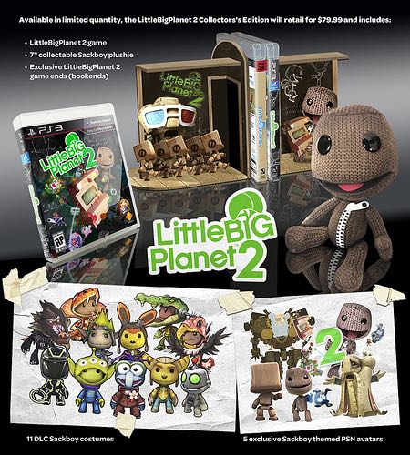 Little Big Planet 2 - Sony PlayStation 3 (PS3) (Sony Interactive Entertainment - 1-4) video game collectible - Main Image 2