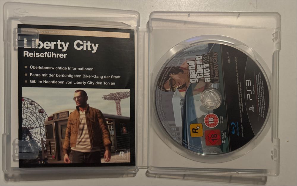 Grand Theft Auto IV - Sony PlayStation 3 (PS3) (Take Two Interactive - 12) video game collectible [Barcode 5026555405591] - Main Image 3