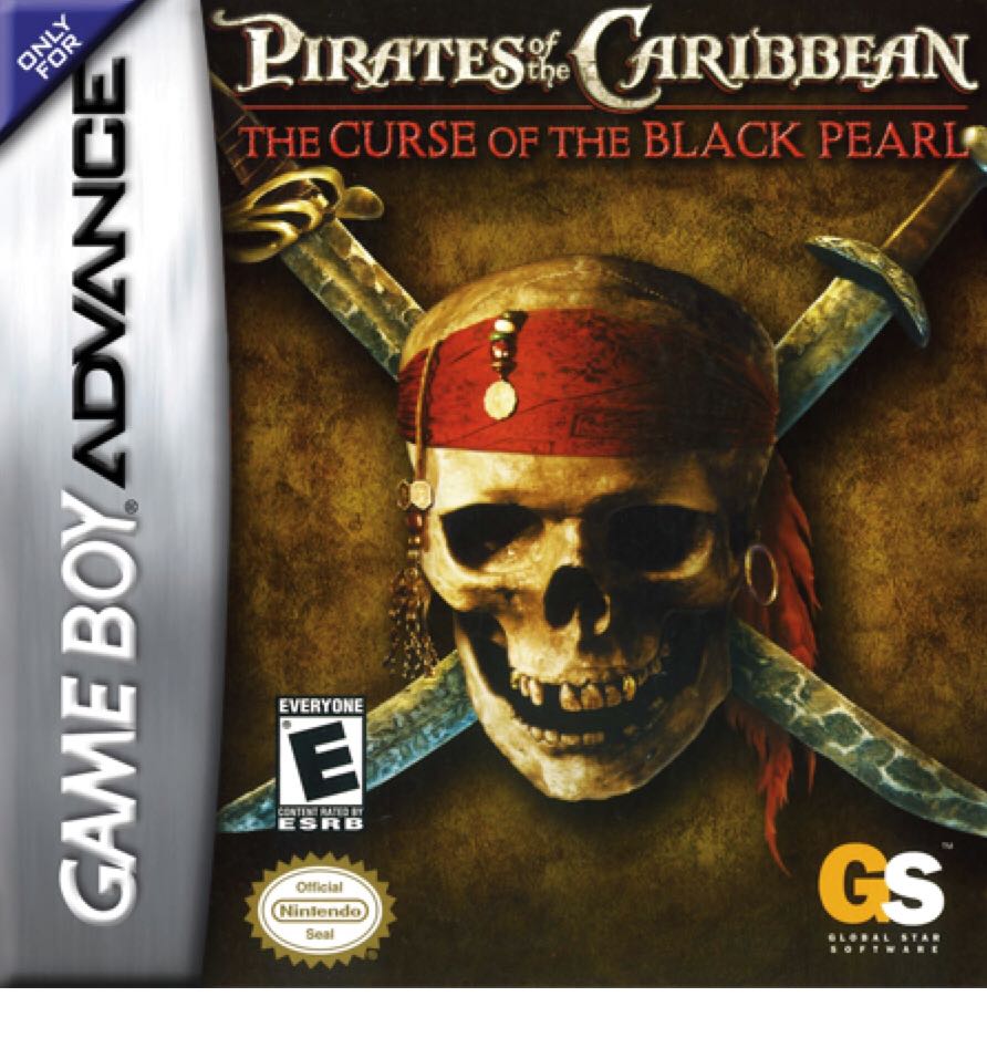 Pirates of the Caribbean - Nintendo Game Boy Advance (GBA) video game collectible - Main Image 1