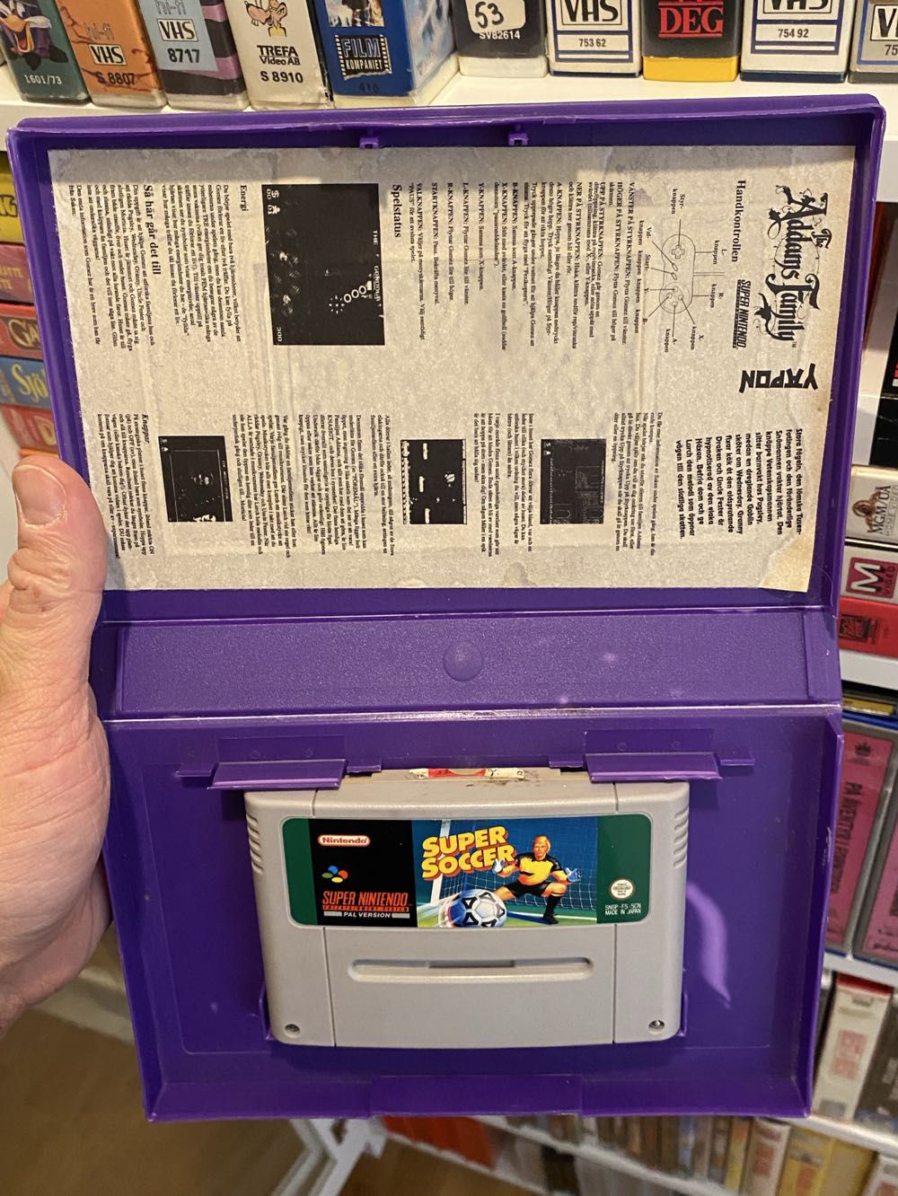 Super Soccer - Nintendo Super Nintendo Entertainment System (SNES) (Nintendo) video game collectible - Main Image 3