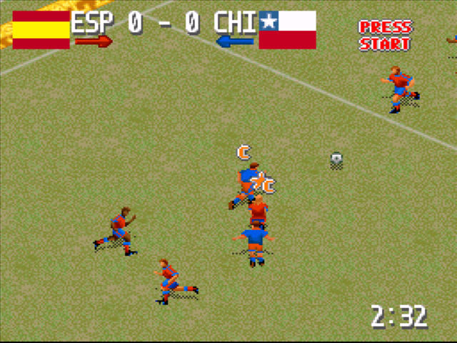 Feverpitch Soccer - Sega Mega Drive (U.S Gold - 1-2) video game collectible [Barcode 5013442560846] - Main Image 3