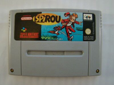Spirou - Nintendo Super Nintendo Entertainment System (SNES) video game collectible - Main Image 1