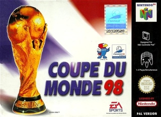 Coupe Du Monde 98 - Nintendo 64 (N64) (Electronic Arts/EA Games) video game collectible [Barcode 5030931017568] - Main Image 1