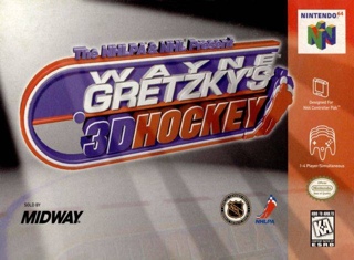 Wayne Gretzkys 3D Hockey - Nintendo 64 (N64) video game collectible - Main Image 1