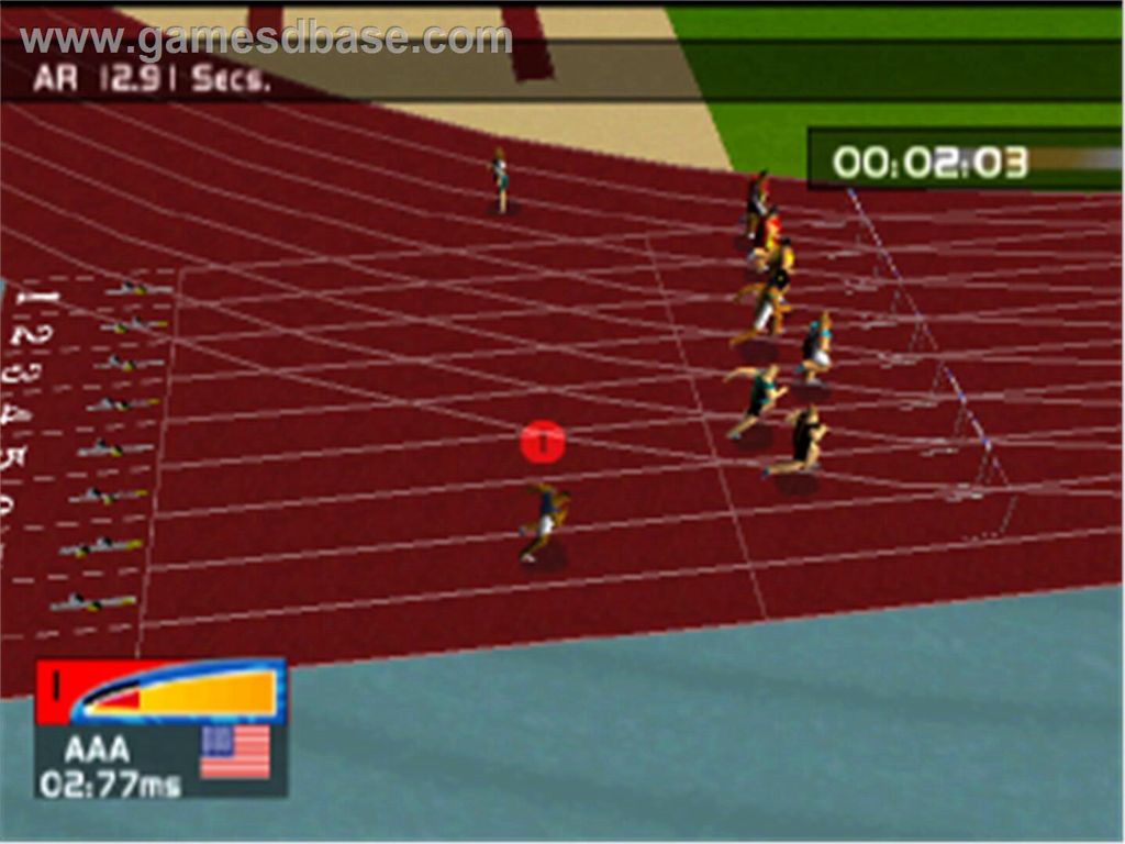 Sydney 2000 - Sony PlayStation (Eidos - 4) video game collectible [Barcode 5032921010993] - Main Image 2