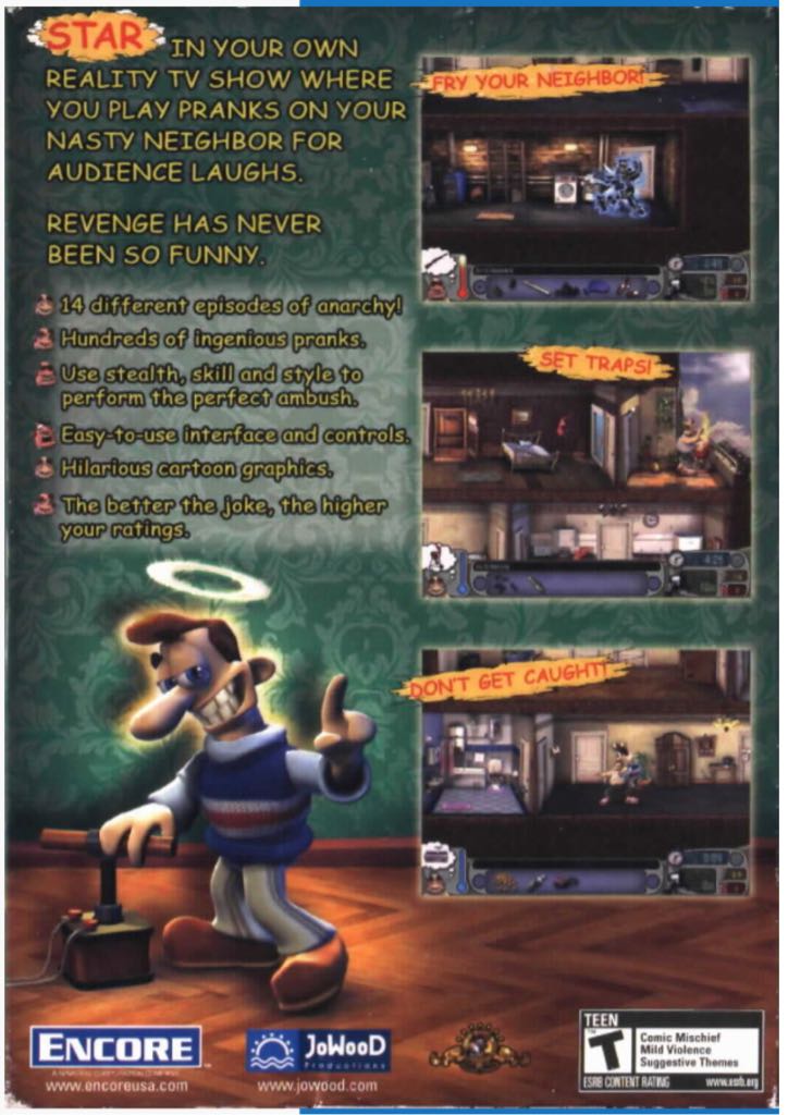 Neighbors From Hell - PC (Encore) video game collectible [Barcode 705381280125] - Main Image 2