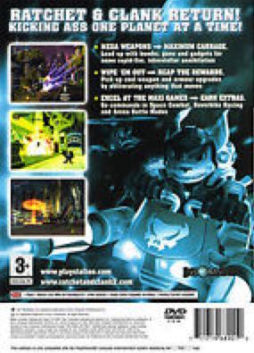 Ratchet and Clank 2 Locked and Loaded - Sony PlayStation 2 (PS2) (Sony Computer Entertainnent - 1) video game collectible - Main Image 2