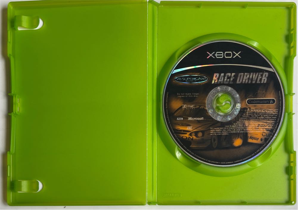 V8 Supercars Australia Race Driver - Microsoft Xbox (Codemasters - 4) video game collectible [Barcode 5024866323191] - Main Image 3