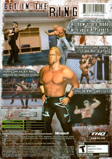 WWE Raw 2 - Microsoft Xbox (THQ) video game collectible - Main Image 2