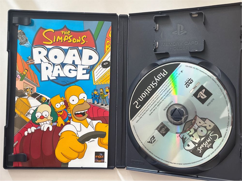 The Simpsons: Road Rage - Sony PlayStation 2 (PS2) (2) video game collectible [Barcode 5030932028051] - Main Image 3