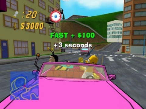 The Simpsons: Road Rage - Microsoft Xbox (Electronic Arts/20th Century Games - 2) video game collectible - Main Image 4