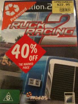 Truck Racing 2 - Sony PlayStation 2 (PS2) video game collectible [Barcode 11371111] - Main Image 1