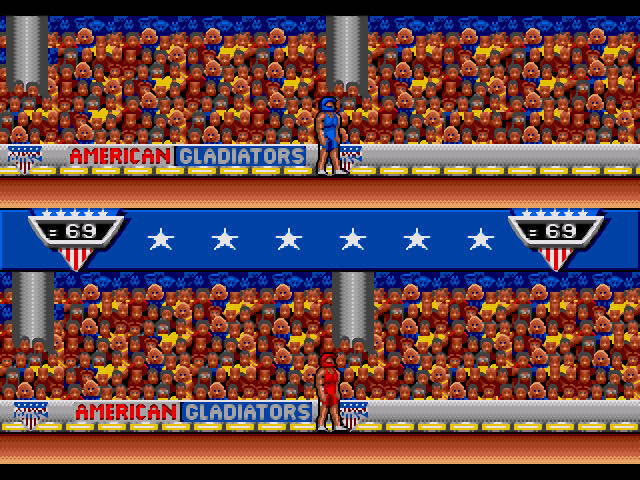 American Gladiators - Sega Genesis (Mega Drive) (GameTek - 2) video game collectible [Barcode 043948003030] - Main Image 4