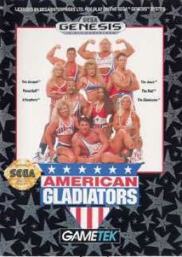 American Gladiators - Sega Genesis (Mega Drive) video game collectible - Main Image 1