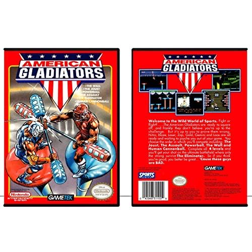 American Gladiators - Nintendo Entertainment System (NES) (GameTek - 1) video game collectible - Main Image 4