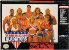 American Gladiators - Nintendo Super Nintendo Entertainment System (SNES) video game collectible - Main Image 1