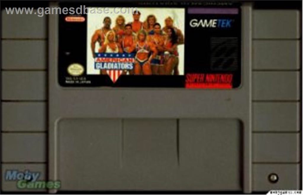 American Gladiators - Nintendo Super Nintendo Entertainment System (SNES) video game collectible - Main Image 1