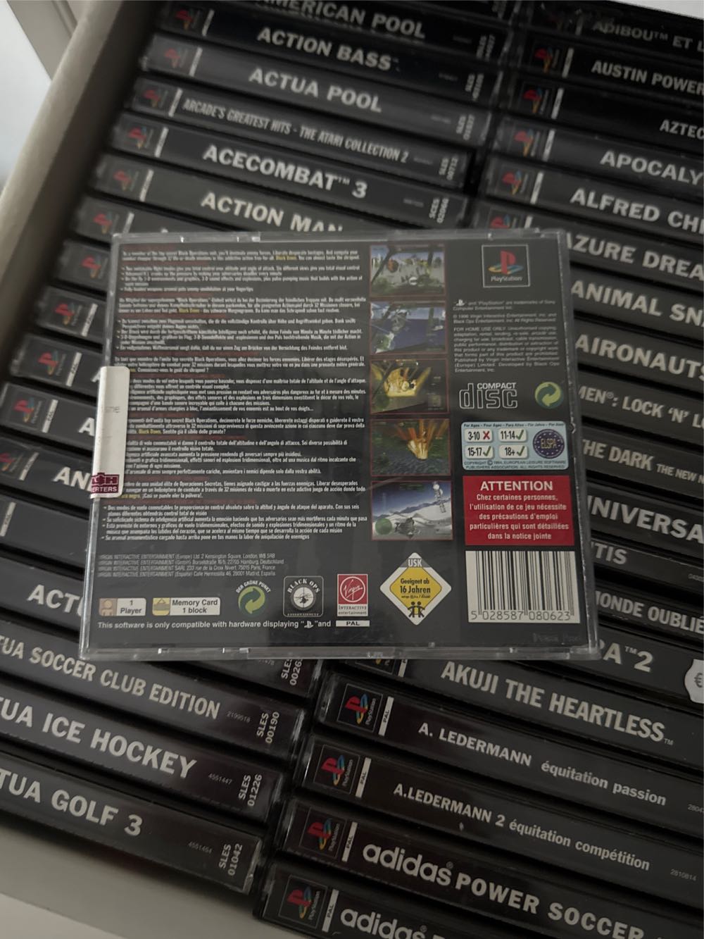 Black Dawn - Sony PlayStation (1) video game collectible [Barcode 5028587080623] - Main Image 3