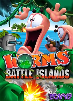 Worms Battle Islands - Sony PlayStation Network (PSN) video game collectible - Main Image 1