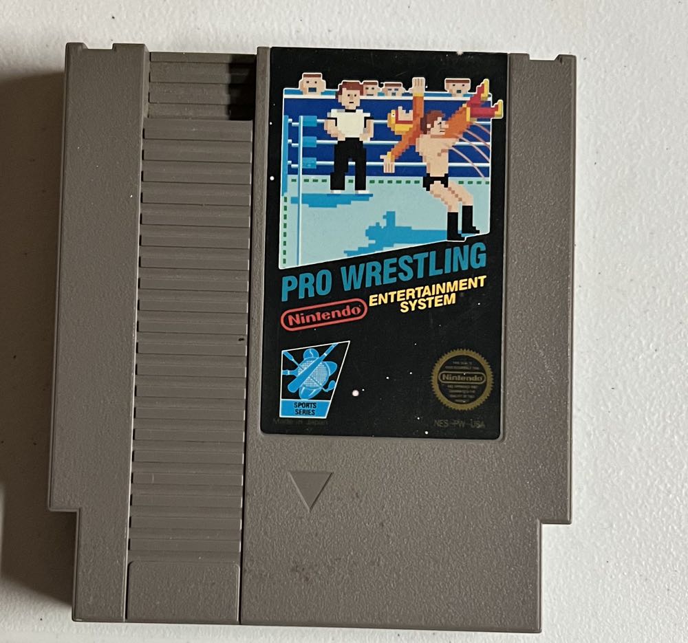 Pro Wrestling - Nintendo Entertainment System (NES) (Nintendo - 2) video game collectible [Barcode 045496630294] - Main Image 3