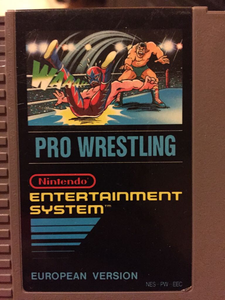 Pro Wrestling - Nintendo Entertainment System (NES) video game collectible - Main Image 1