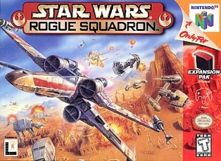 Star Wars: Rogue Squadron (Cart Only) - Nintendo 64 (N64) (LucasArts - 1) video game collectible [Barcode 045496870379] - Main Image 1