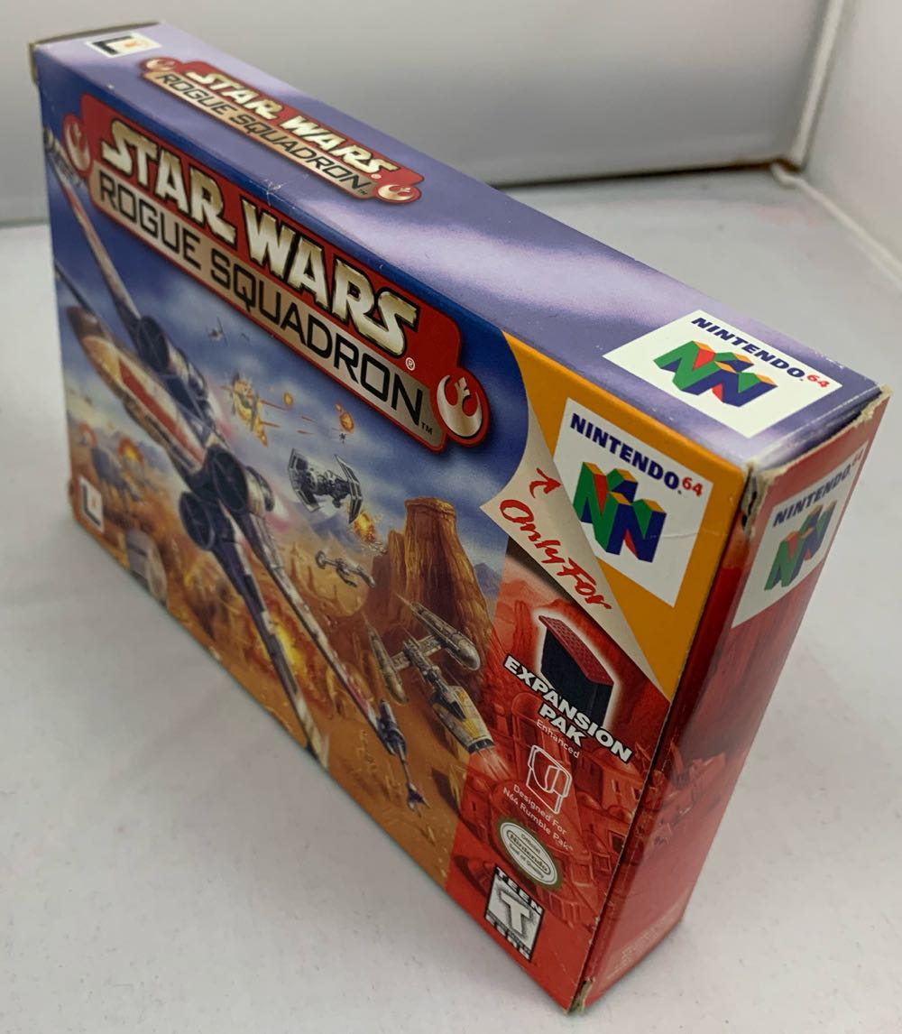 Star Wars: Rogue Squadron (Cart Only) - Nintendo 64 (N64) (LucasArts - 1) video game collectible [Barcode 045496870379] - Main Image 4