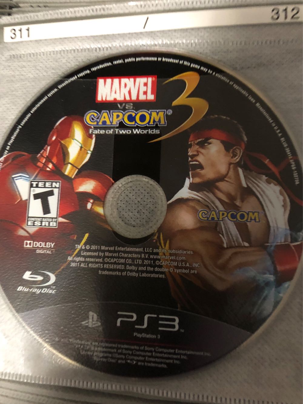 Marvel Vs Capcom 3 - Sony PlayStation 3 (PS3) (Capcom - 2) video game collectible [Barcode 5055060926963] - Main Image 4