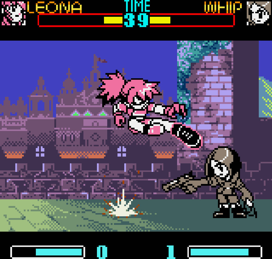 SNK Gals’ Fighters - SNK Neo Geo Pocket Color (SNK) video game collectible [Barcode 4964808601578] - Main Image 4