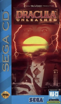 Dracula Unleashed - Sega CD video game collectible - Main Image 1
