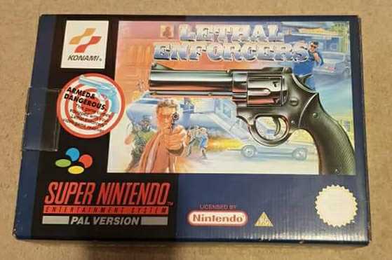 Lethal Enforcers - Sega Genesis (Mega Drive) (Konami - 1-2) video game collectible [Barcode 083717150145] - Main Image 3