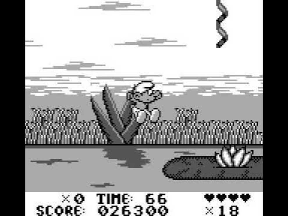 Die Schlümpfe  - Nintendo Game Boy video game collectible - Main Image 2