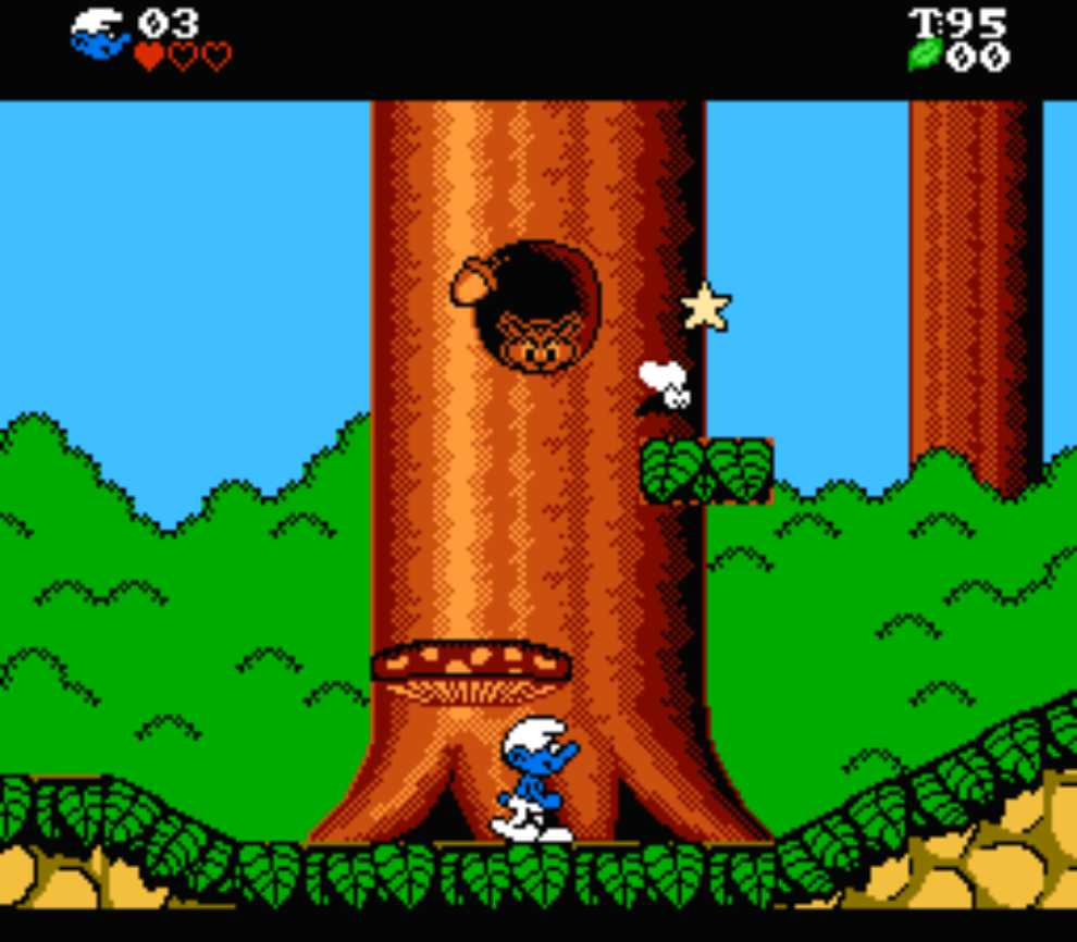 Die Schlümpfe - Nintendo Entertainment System (NES) video game collectible - Main Image 2