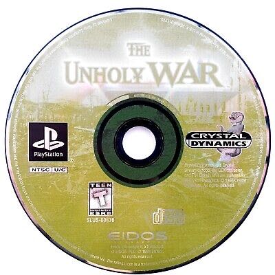 The Unholy War - Sony PlayStation (Eidos) video game collectible [Barcode 5032921004572] - Main Image 3