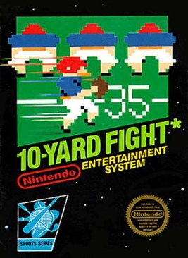 10 Yard Fight (Loose) - Nintendo Entertainment System (NES) video game collectible - Main Image 1