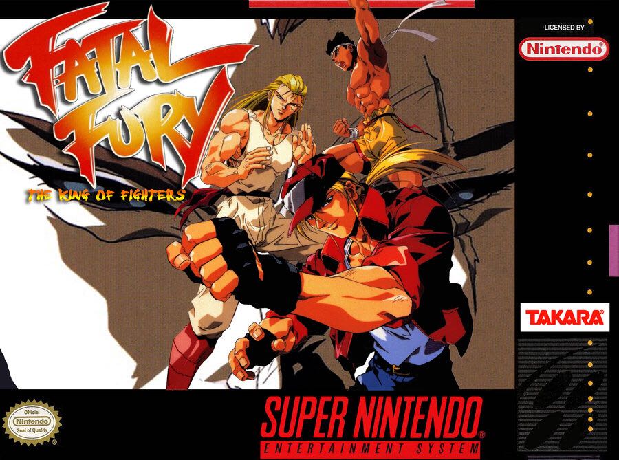 Fatal Fury - Nintendo Super Nintendo Entertainment System (SNES) video game collectible - Main Image 1