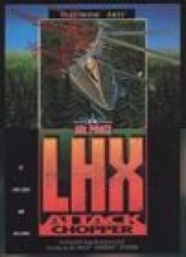 Lhx Attack Chopper - Sega Genesis (Mega Drive) video game collectible - Main Image 1