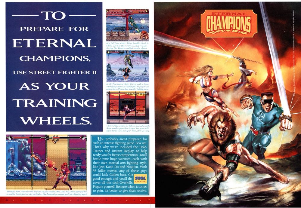 Eternal Champions - Sega Genesis (Mega Drive) (Sega - 2) video game collectible [Barcode 010086011456] - Main Image 4