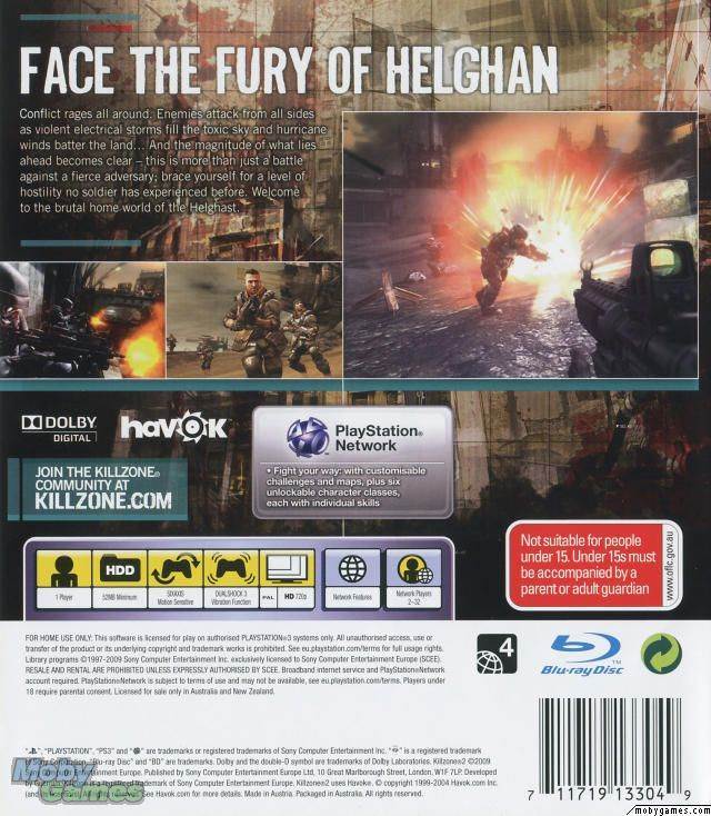 Killzone 3 - Sony PlayStation 3 (PS3) (Sony Computer Entertainment - 24) video game collectible [Barcode 711719147282] - Main Image 2