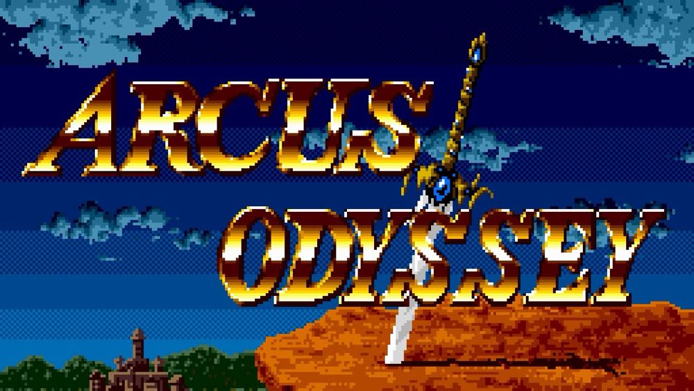 Arcus Odyssey - Sega Genesis (Mega Drive) (Renovation Productions - 2) video game collectible [Barcode 720238100906] - Main Image 4