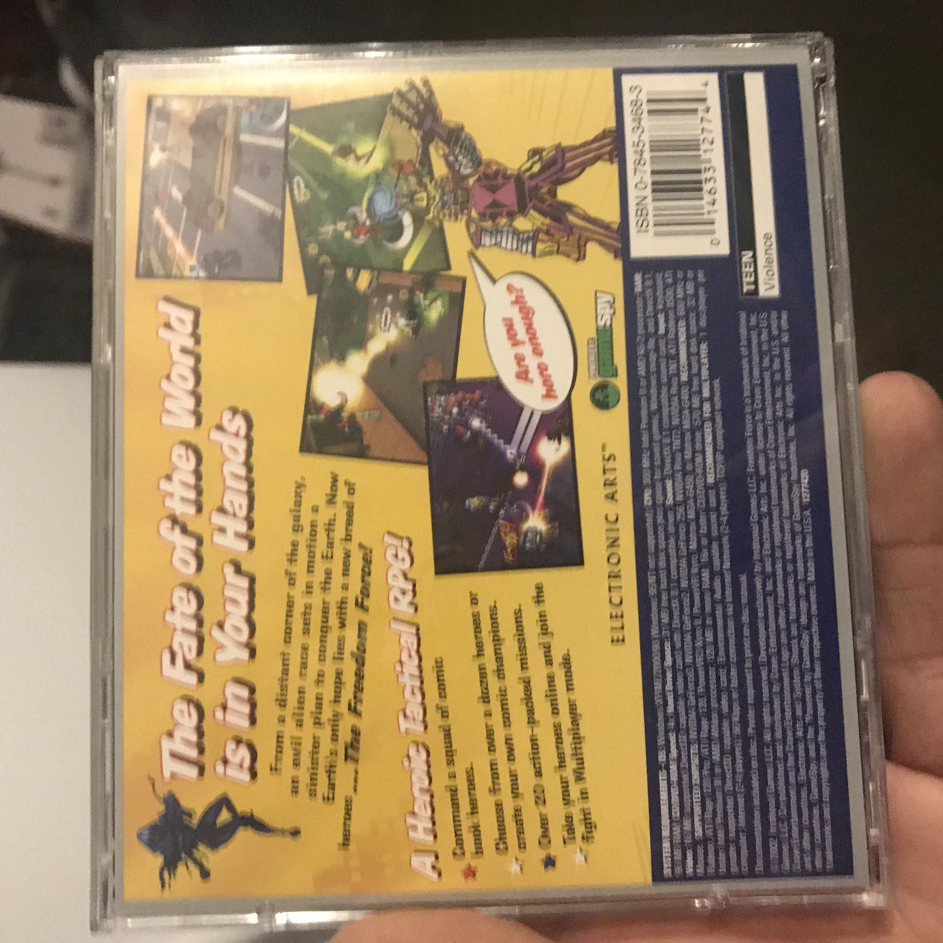 Freedom Force - PC (Electronic Arts - 1) video game collectible [Barcode 014633125412] - Main Image 2