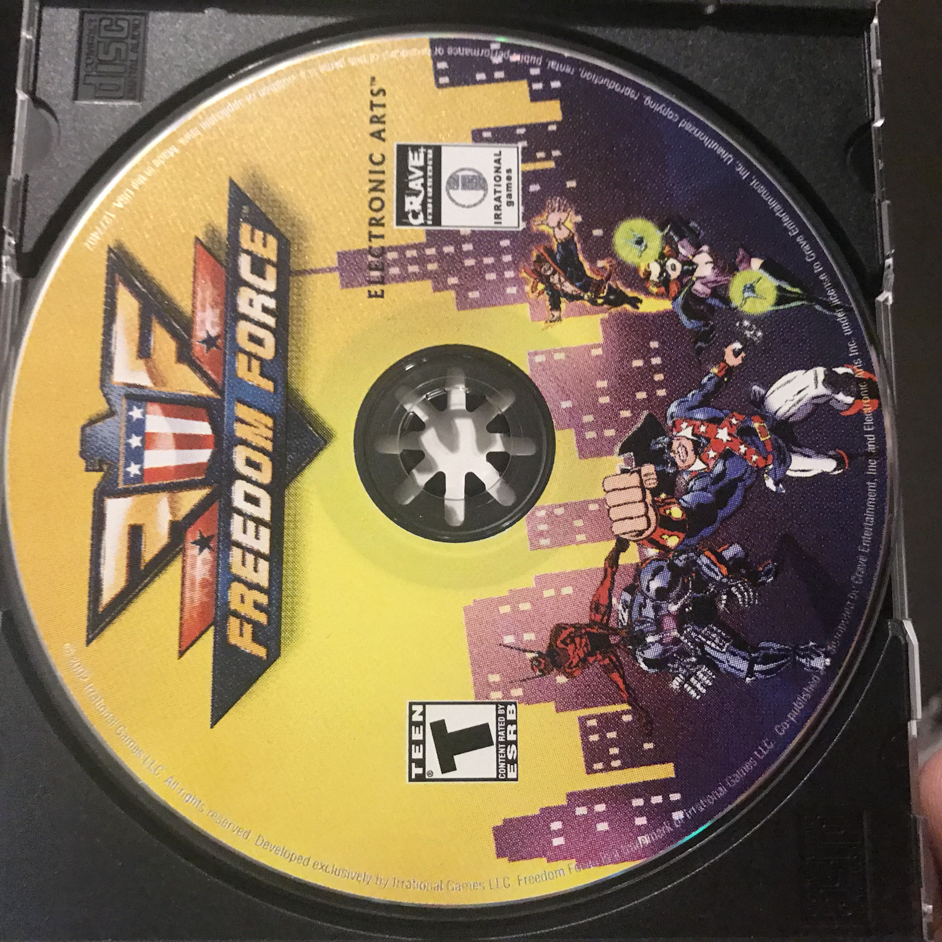 Freedom Force - PC (Electronic Arts - 1) video game collectible [Barcode 014633125412] - Main Image 3