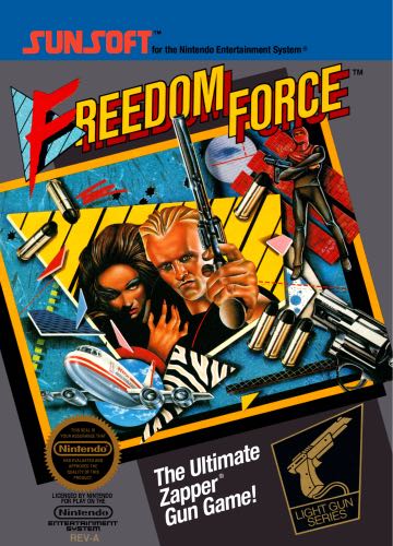 Freedom Force - Nintendo Entertainment System (NES) video game collectible - Main Image 2