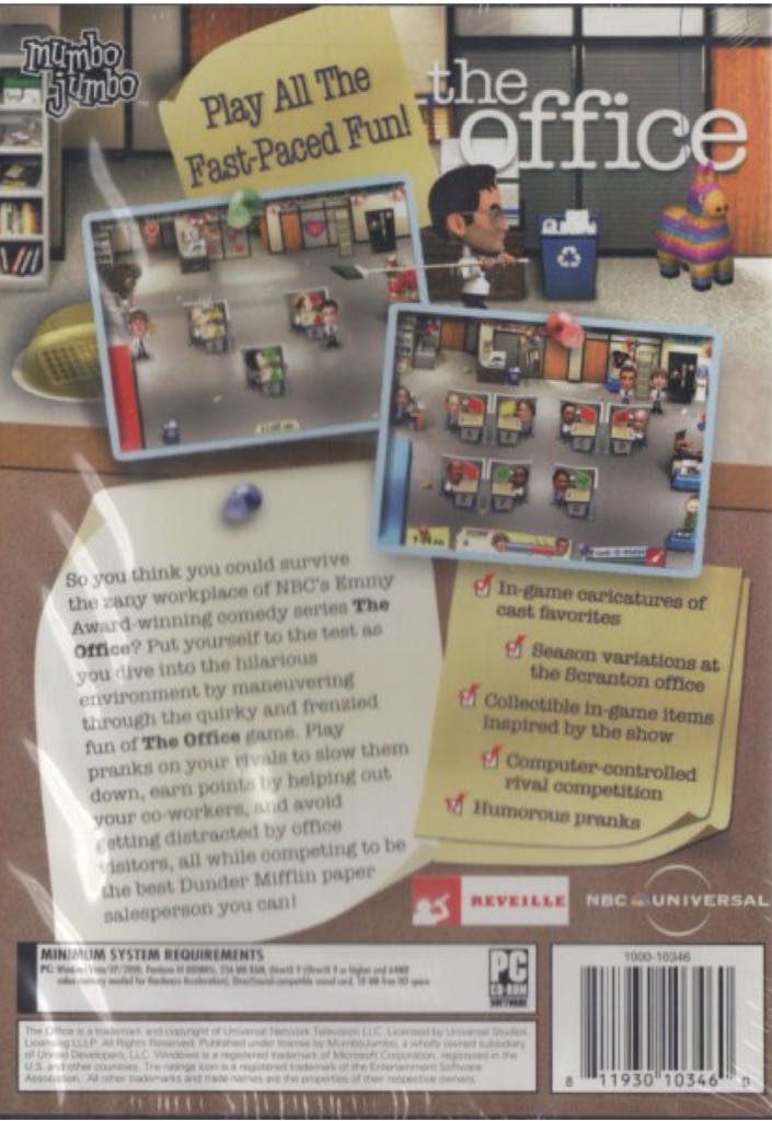 The Office - PC (MumboJumbo, LLC - 1 Players) video game collectible [Barcode 811930103460] - Main Image 2