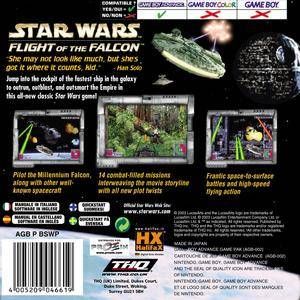 Star Wars: Flight of the Falcon - Nintendo Game Boy Advance (GBA) video game collectible - Main Image 2