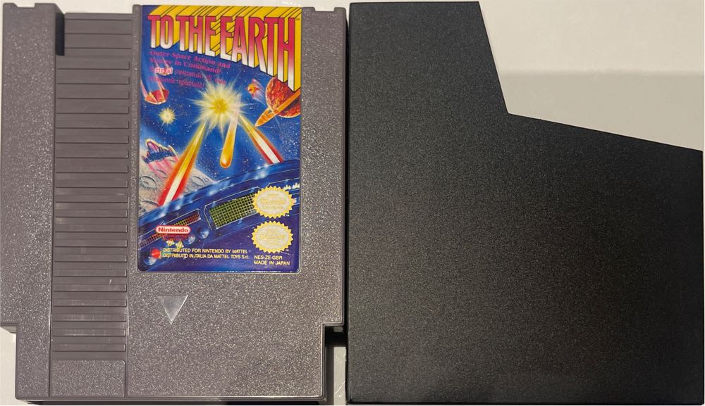 To The Earth - Nintendo Entertainment System (NES) (Nintendo - 1) video game collectible [Barcode 074299062599] - Main Image 3