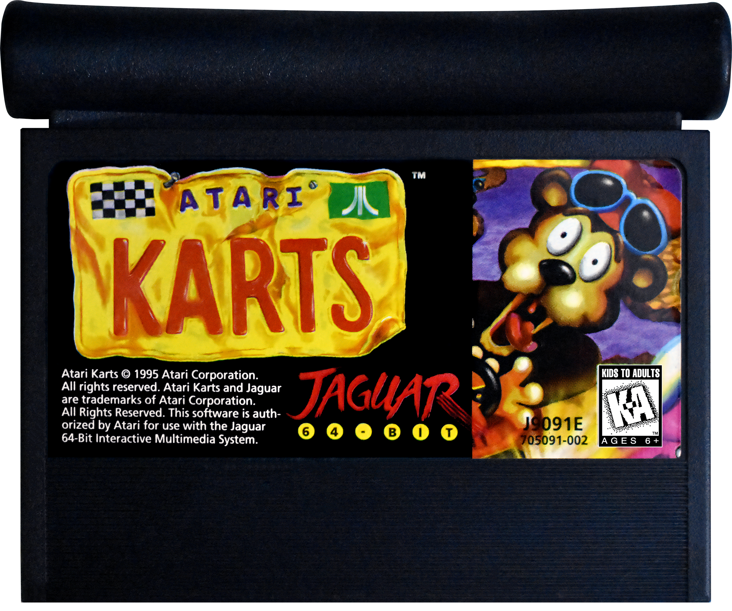 Atari Karts - Atari Jaguar (Atari - 2) video game collectible [Barcode 077000400765] - Main Image 3