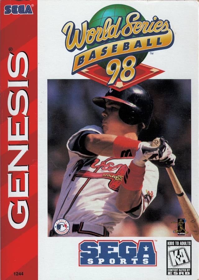 World Series Baseball 98 - Sega Genesis (Mega Drive) video game collectible - Main Image 2